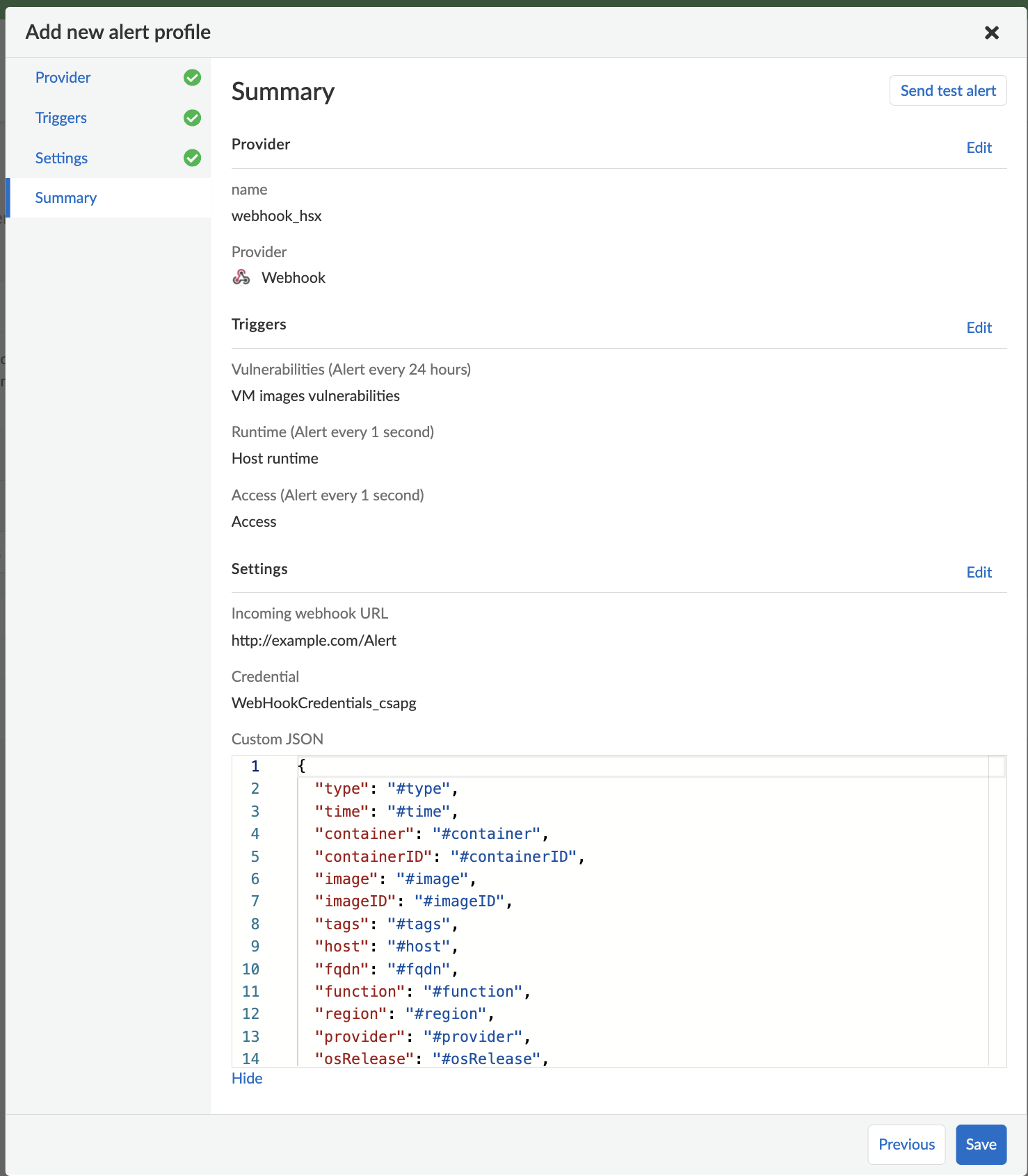 webhook config 1