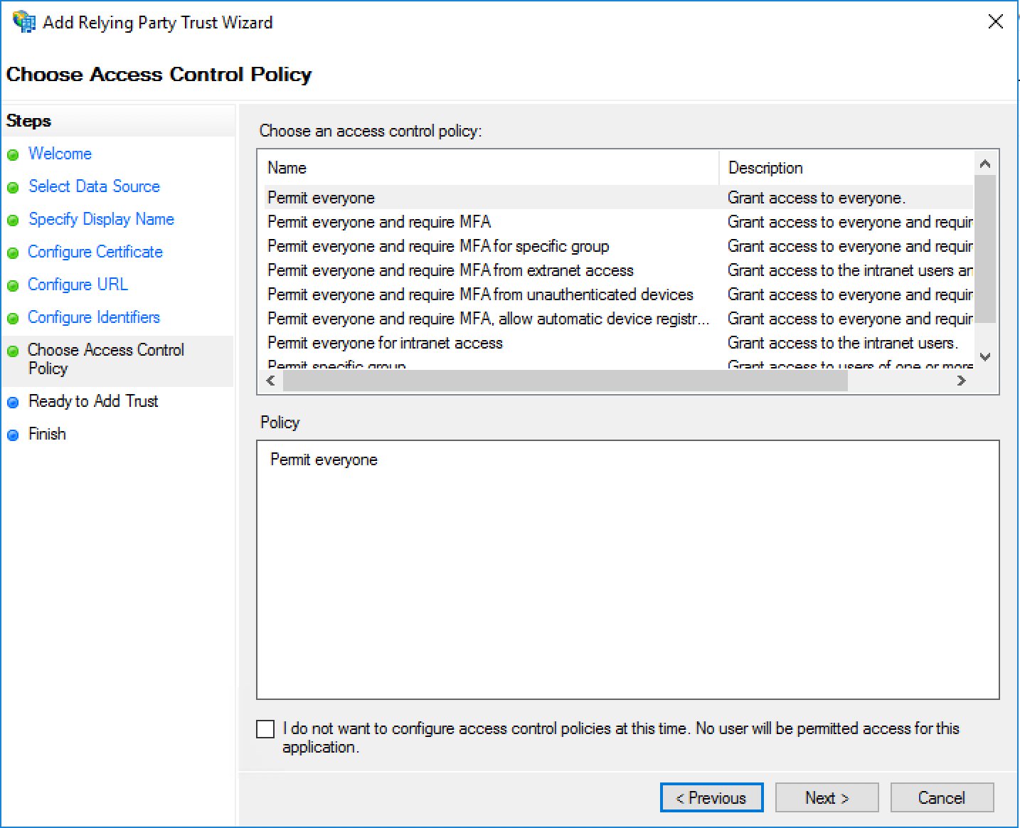 adfs saml 7